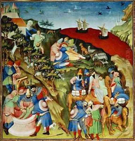 The Story of Joseph Oil Painting by Jean Fouquet