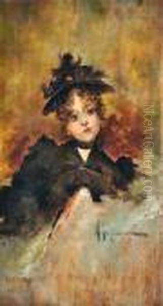 Mignon Oil Painting by Arturo Stagliano