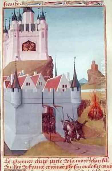 The Reign of Philippe V Oil Painting by Jean Fouquet