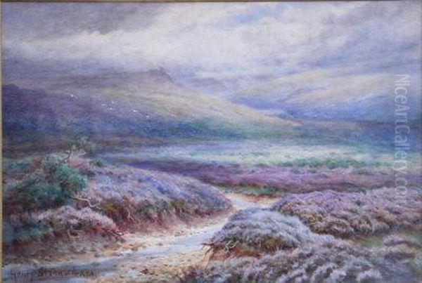 Moorland. Oil Painting by Henry Stannard