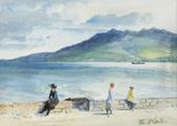 A Good Day At Warren Point Oil Painting by Robert Ponsonby Staples