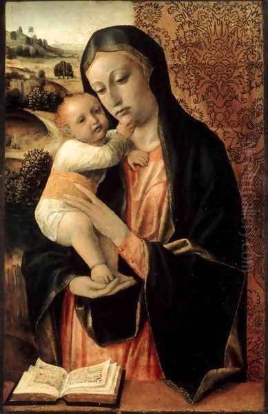 Virgin and Child 2 Oil Painting by Vincenzo Foppa