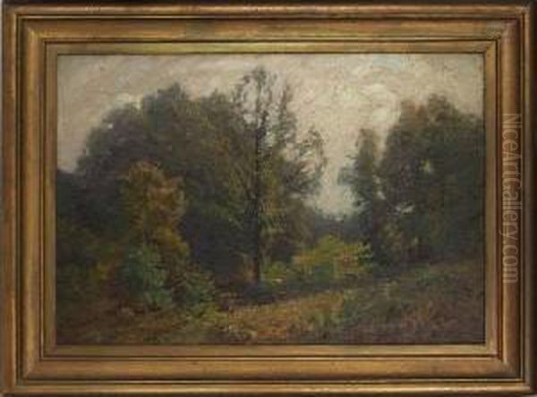 Landscape Oil Painting by Theodore Clement Steele