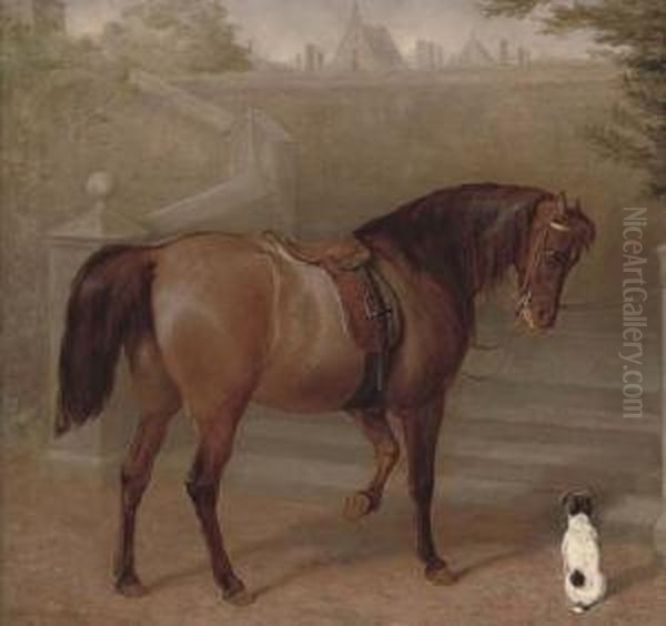 The Doctor's Pony Oil Painting by Gourlay Steell