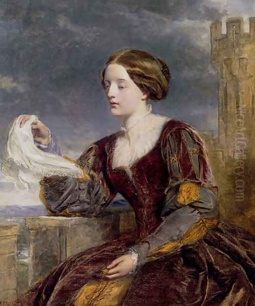 The Signal Oil Painting by William Powell Frith