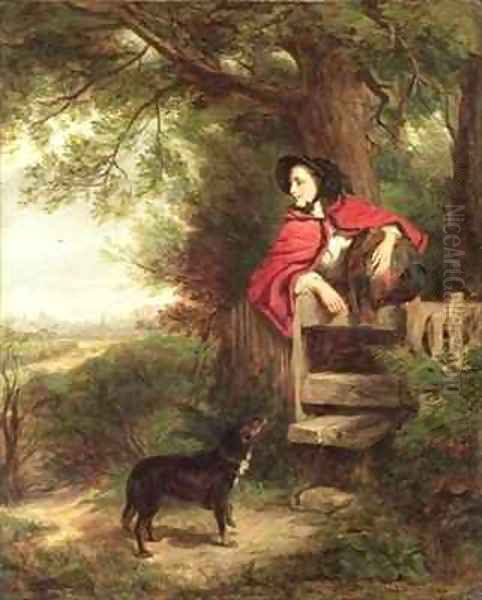 A Dream of the Future Oil Painting by William Powell Frith