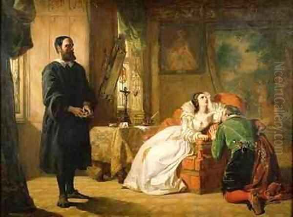 John Knox Oil Painting by William Powell Frith