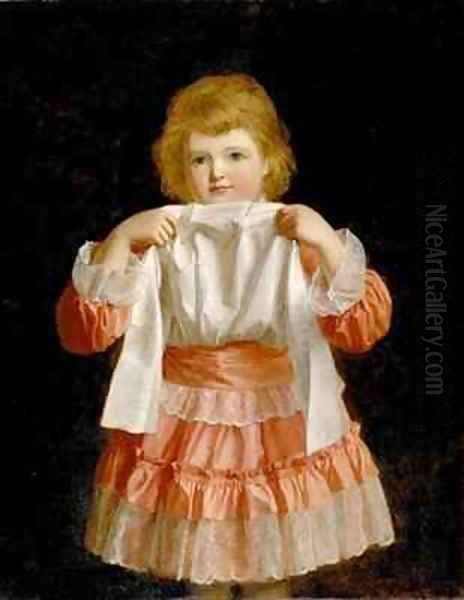 The New Frock Oil Painting by William Powell Frith