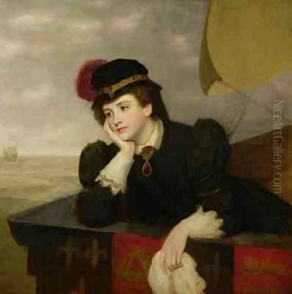 Mary Stuart returning from France Oil Painting by William Powell Frith