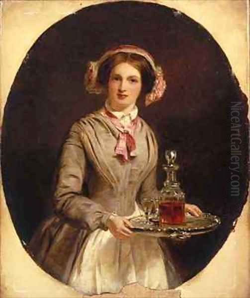 Sherry Sir Oil Painting by William Powell Frith