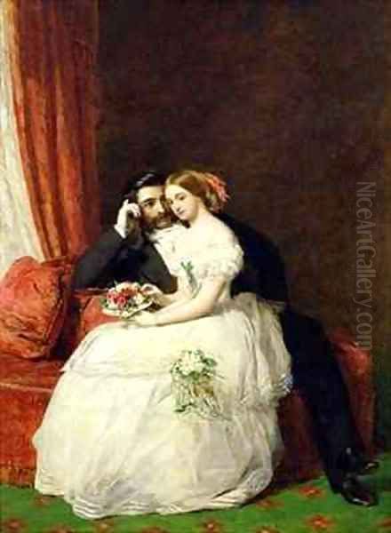 The Proposal Oil Painting by William Powell Frith