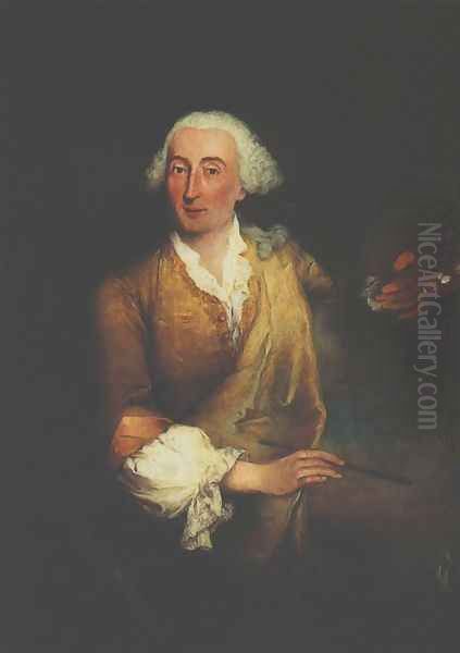 Francesco Guardi Oil Painting by Pietro Falca (see Longhi)