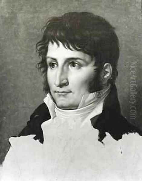 Portrait of Lucien Bonaparte 1775-1840 Prince of Canino Oil Painting by Francois-Xavier Fabre