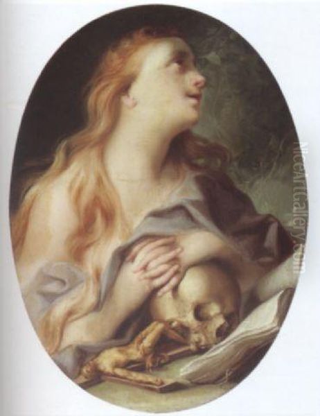 Penitent Magdalene Oil Painting by Ignazio Stern