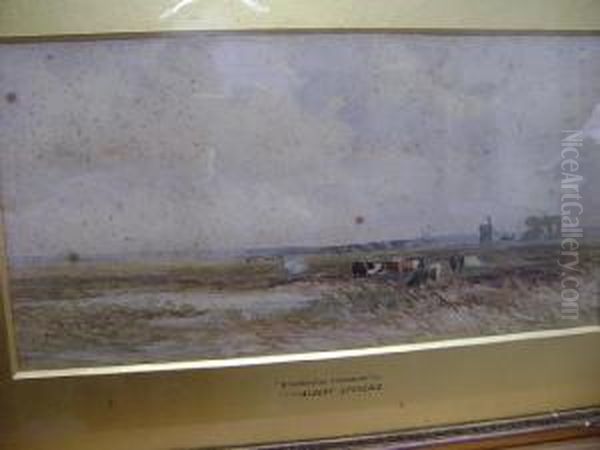 Wimbledon Common Oil Painting by Alfred Stevens