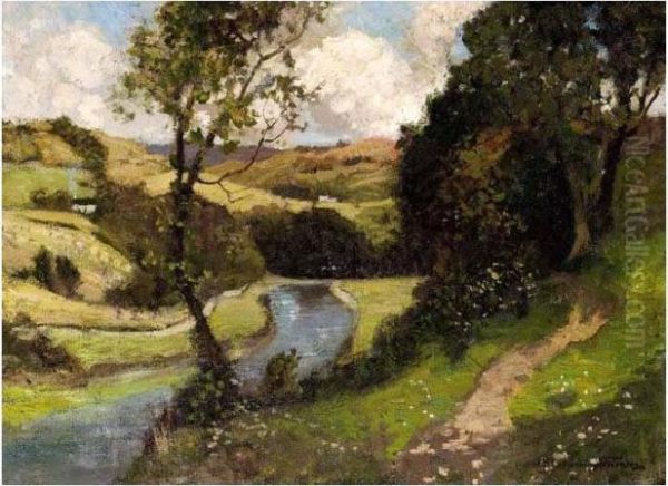 Pastoral Landscape by Robert Macaulay Stevenson