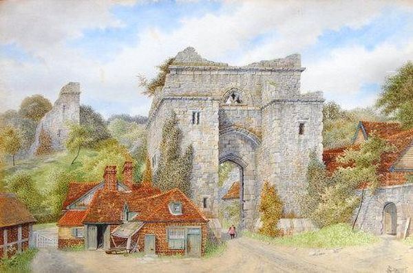 Staffordshire Oil Painting by James Lawson Stewart