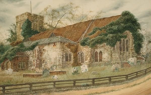 Chingford Church by James Lawson Stewart