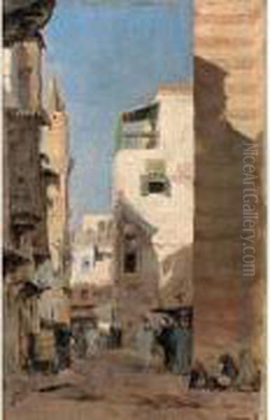 Vue Du Caire Oil Painting by J. Stewart