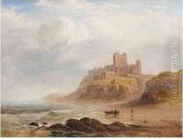 Bambrough Castle by George Blackie Sticks