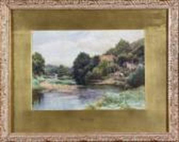 Winlaton Mill Oil Painting by Harry James Sticks