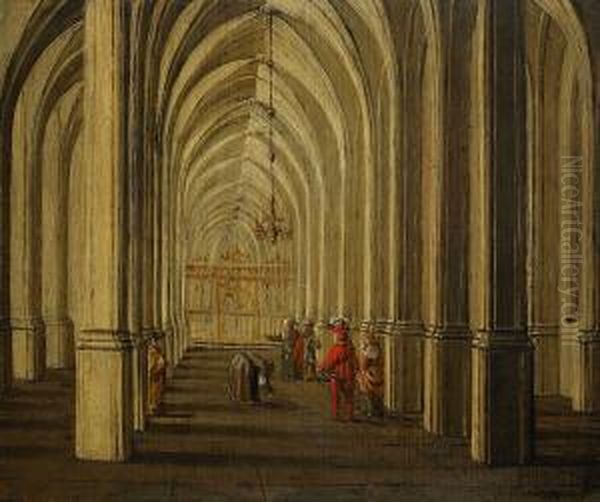 Interior Av Katedral Oil Painting by Christian Stocklin