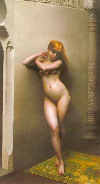 La favorite Oil Painting by Luis Ricardo Falero