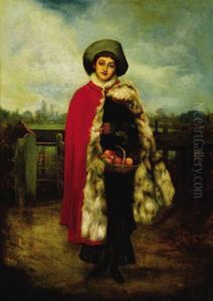 Charity Oil Painting by George Adolphus Storey