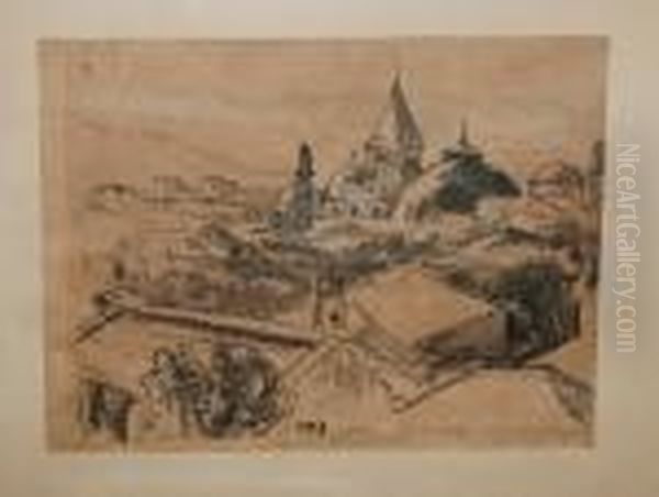 Jerusalem Oil Painting by Hermann Struck