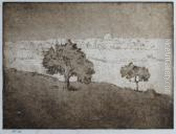 Views In The Holy Land Oil Painting by Hermann Struck