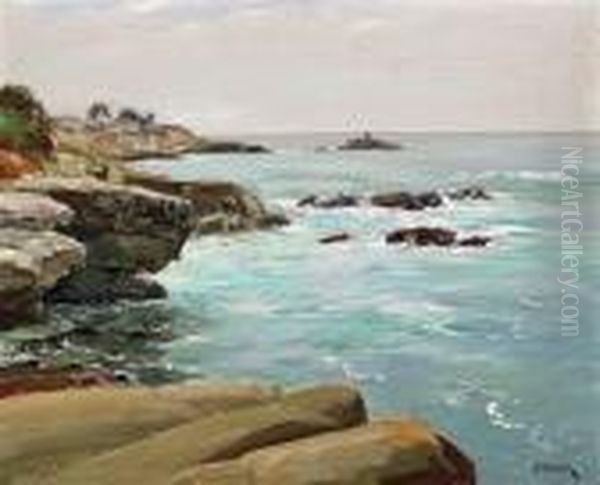 Near Laguna Oil Painting by Dedrick Brandes Stuber