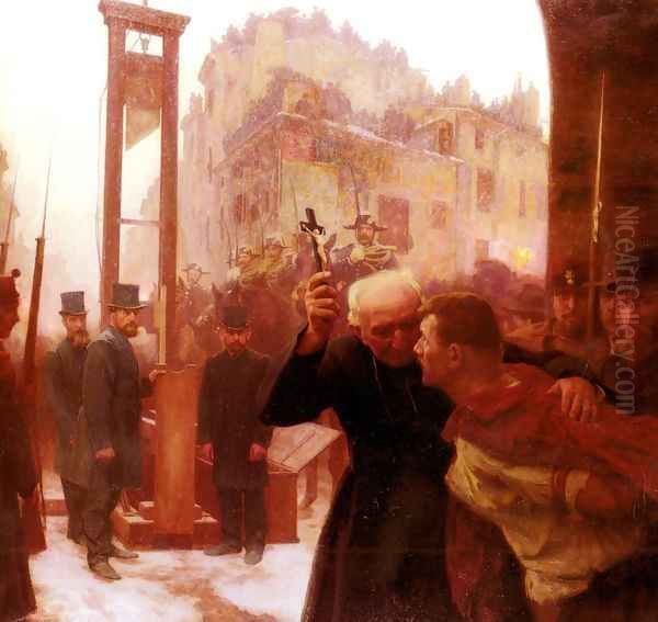 L'Expiation (The Expiation) Oil Painting by Emile Friant