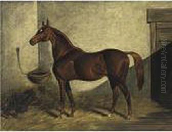 Mortimer Oil Painting by Henry Stull