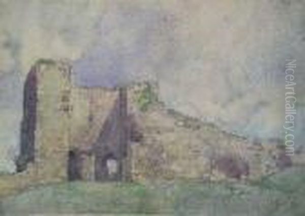 Corfe Castle by Alick Riddell Sturrock