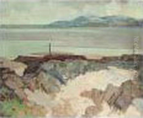 Coastal Landscape by Alick Riddell Sturrock