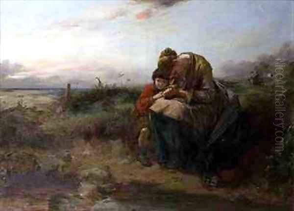 The Waetn Heart Oil Painting by Thomas Faed