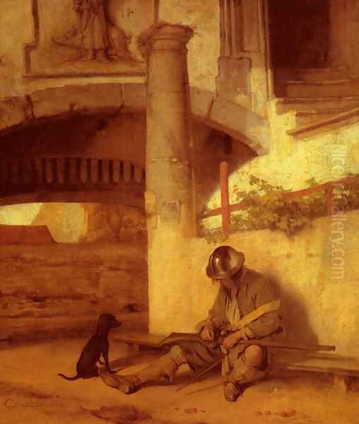 The Sentry Oil Painting by Carel Fabritius