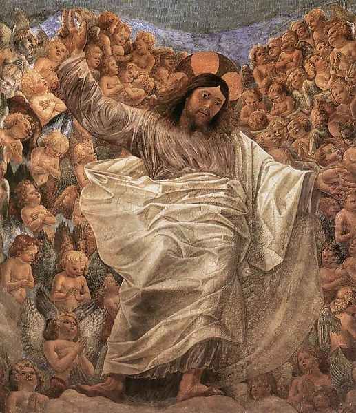 Triumphant Christ Oil Painting by Melozzo da Forli