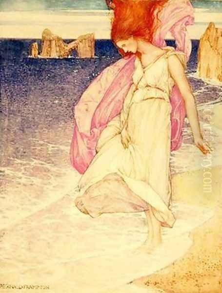 Ridophe Oil Painting by Edward Reginald Frampton