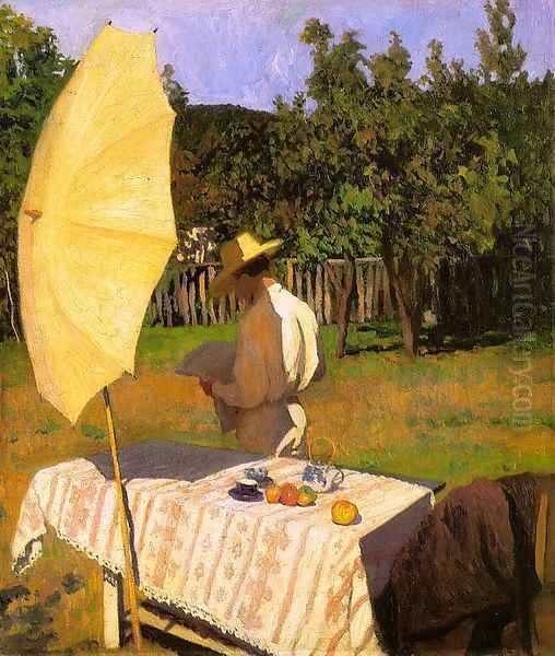 October 1903 Oil Painting by Karoly Ferenczy