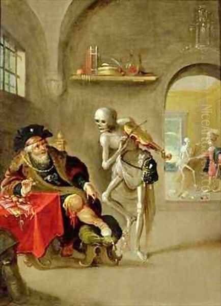 The Dance of Death Oil Painting by Frans the younger Francken