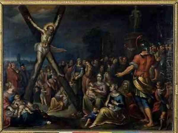 St Andrew on the Cross Oil Painting by Frans the younger Francken