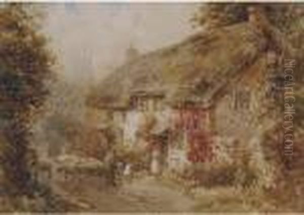 Buckleigh, Devon Oil Painting by Walter Henry Sweet