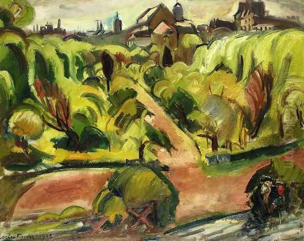 Le Jardin de Rodin Oil Painting by Emile-Othon Friesz