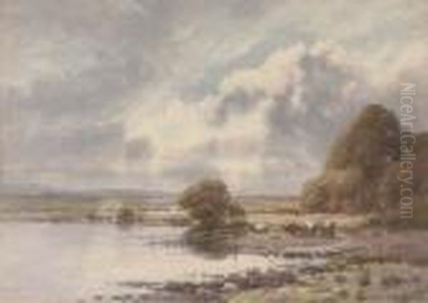 A Break In The Clouds Oil Painting by Henry Sykes