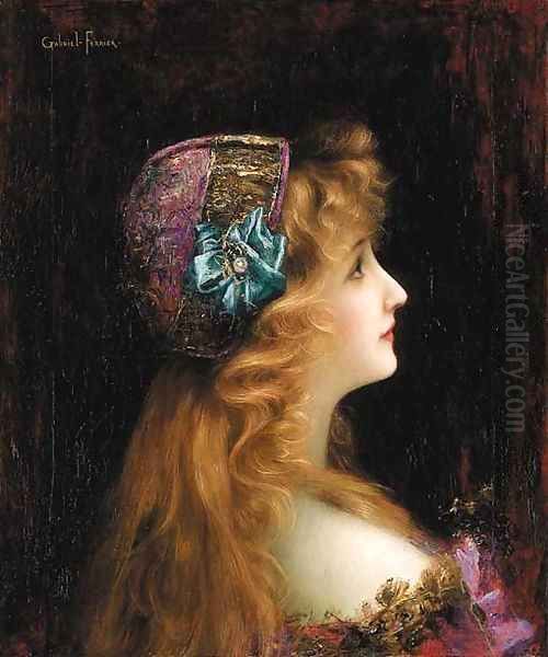 The fairest Oil Painting by Gabriel Joseph Marie Augustin Ferrier