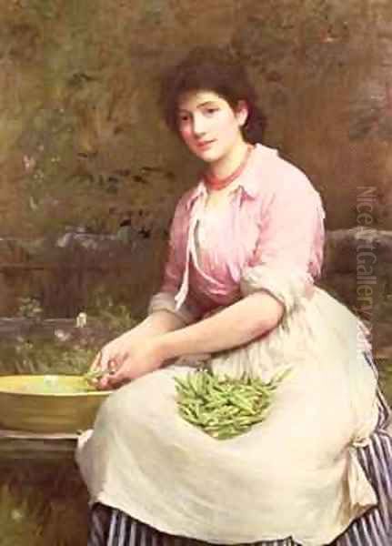 Dolly Oil Painting by Sir Samuel Luke Fildes