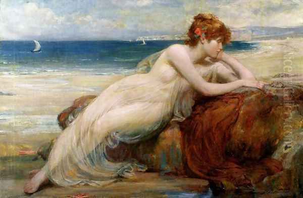 Aphrodite Oil Painting by Robert Fowler