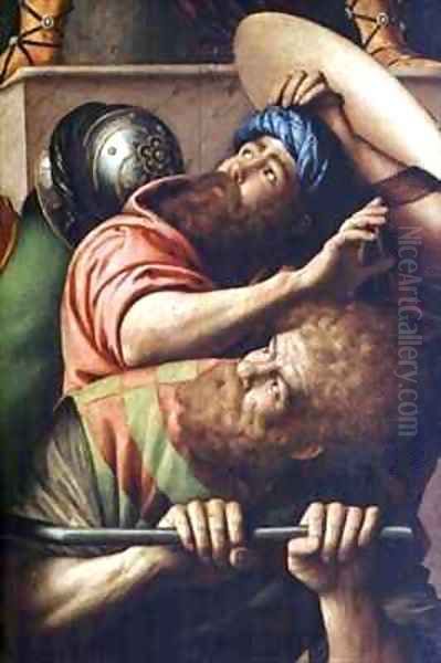 Martyrdom of St Catherine Oil Painting by Gaudenzio Ferrari