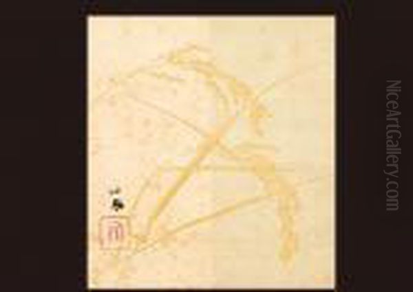 Rice Oil Painting by Seiho Takeuchi